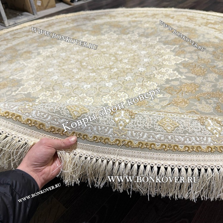 Восточный Ковер Для Гостиной Дизайн 30546 Круг