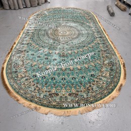 Восточный Овальный Ковер Медальон Дизайн 28763