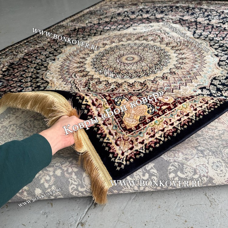 Овальный Ковер с Восточным Узором Медальон Арт 30344