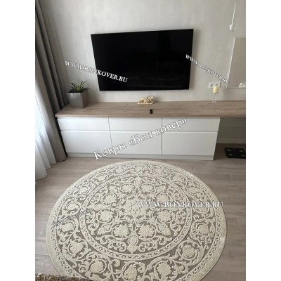Круглый Ковер Для Гостиной Из Арт Шелка Дизайн 30541