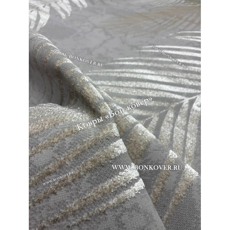 Современный Ковер Дизайн 028 Серый