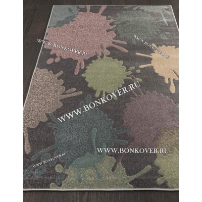 Ковер Карпет New 02 Разноцветный Дизайн 20 Прямоугольный